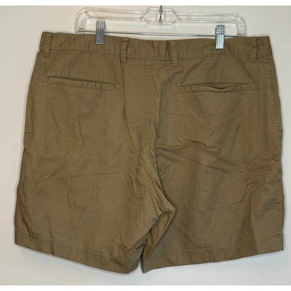 Men's Khaki Organic Cotton Patagonia Shorts Size 38 - Picture 2 of 3